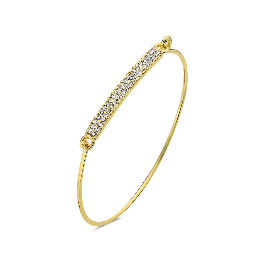Diamond Bar Bangle