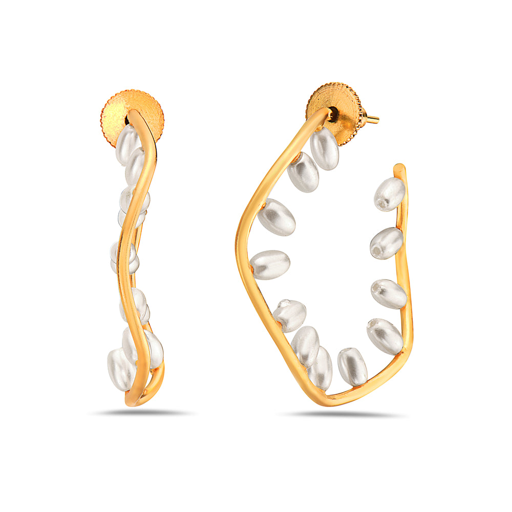Pearl Hoops