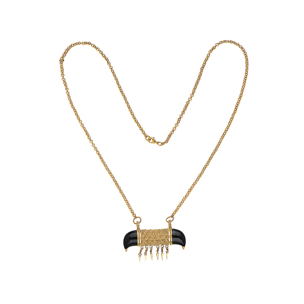 Onyx Warrior Necklace
