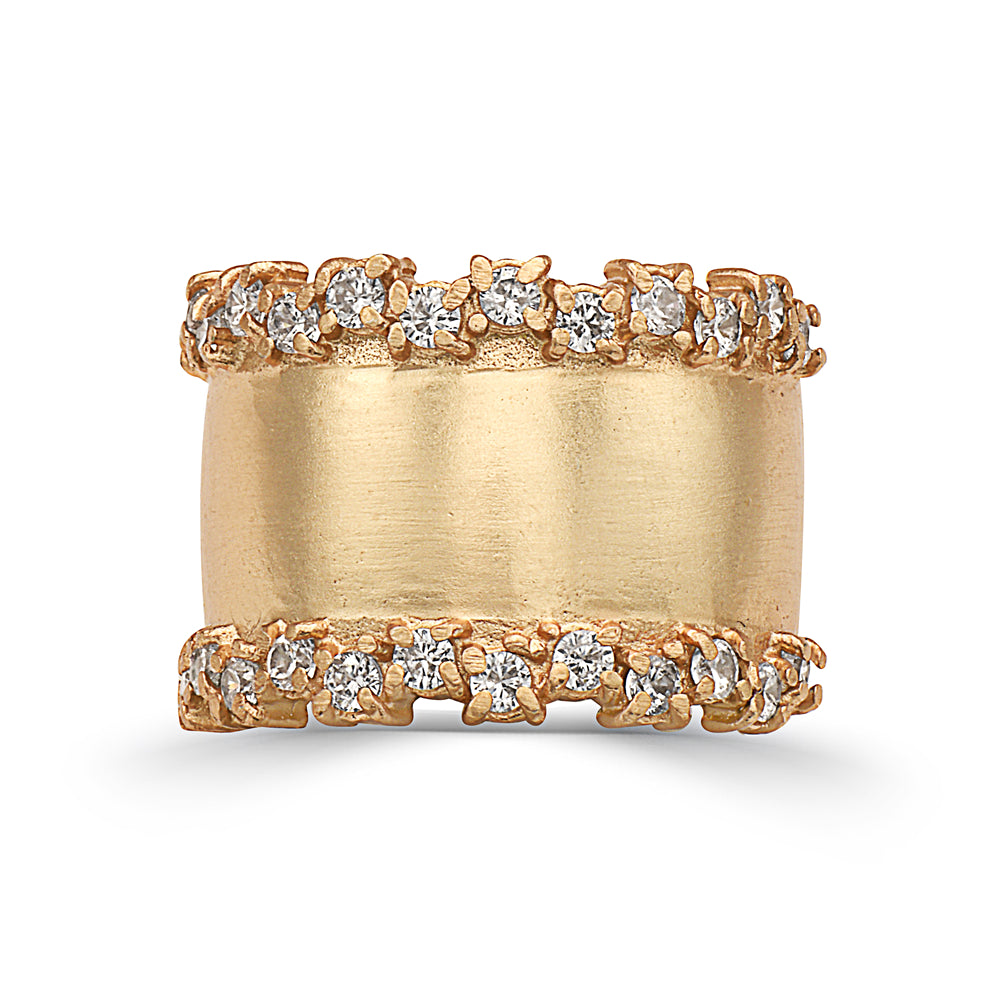 Faux Diamond Cigar Band