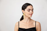 Designer Faux Diamond Tassel Earring